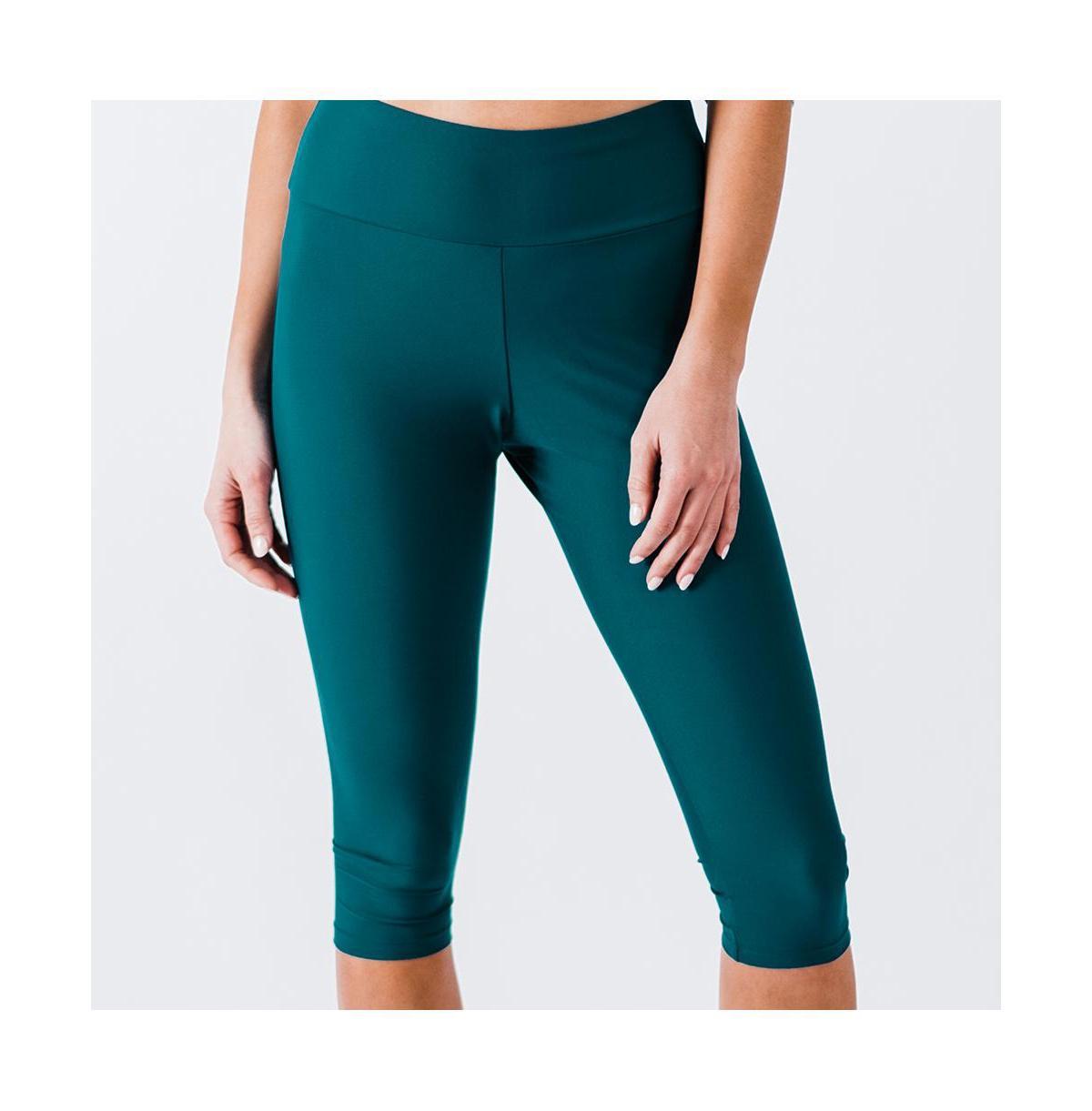 Calypsa Womens Capri Swim Leggings Product Image