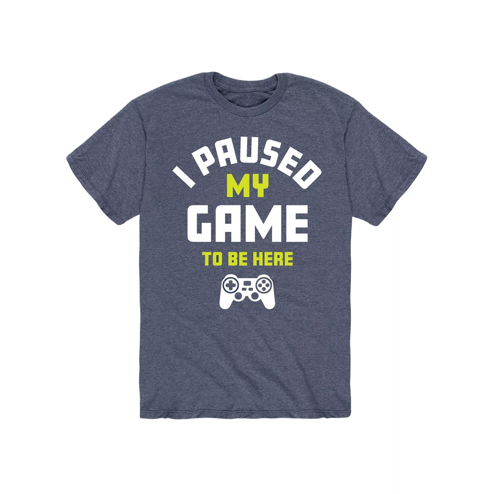 Men's "I Paused My Game To Be Here" Tee,  Product Image