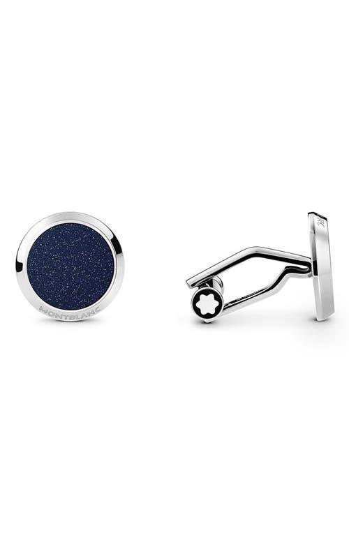 Montblanc Meisterstuck Goldstone Round Cufflinks Product Image