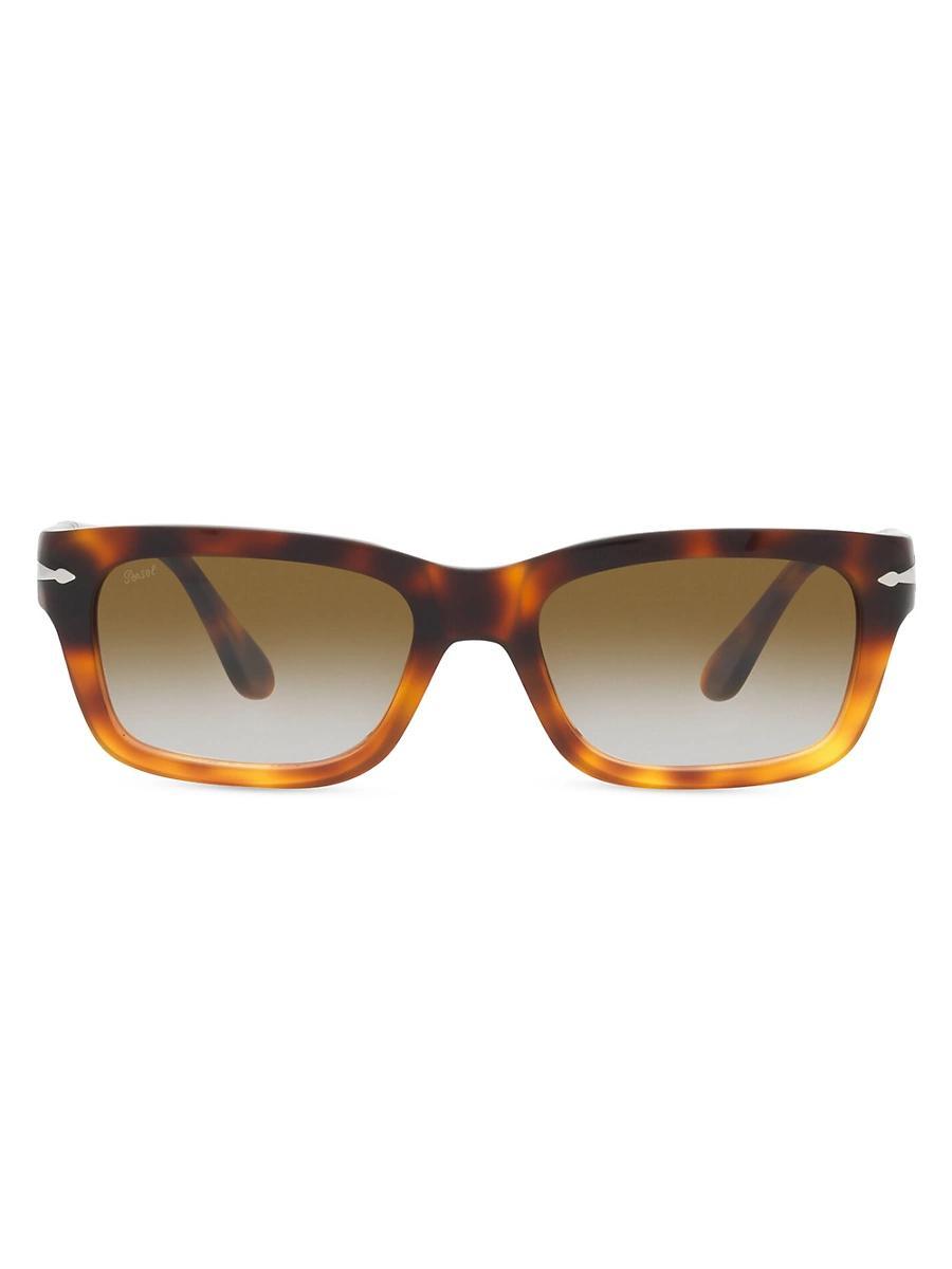 Mens PO3301S 57MM Rectangle Sunglasses Product Image