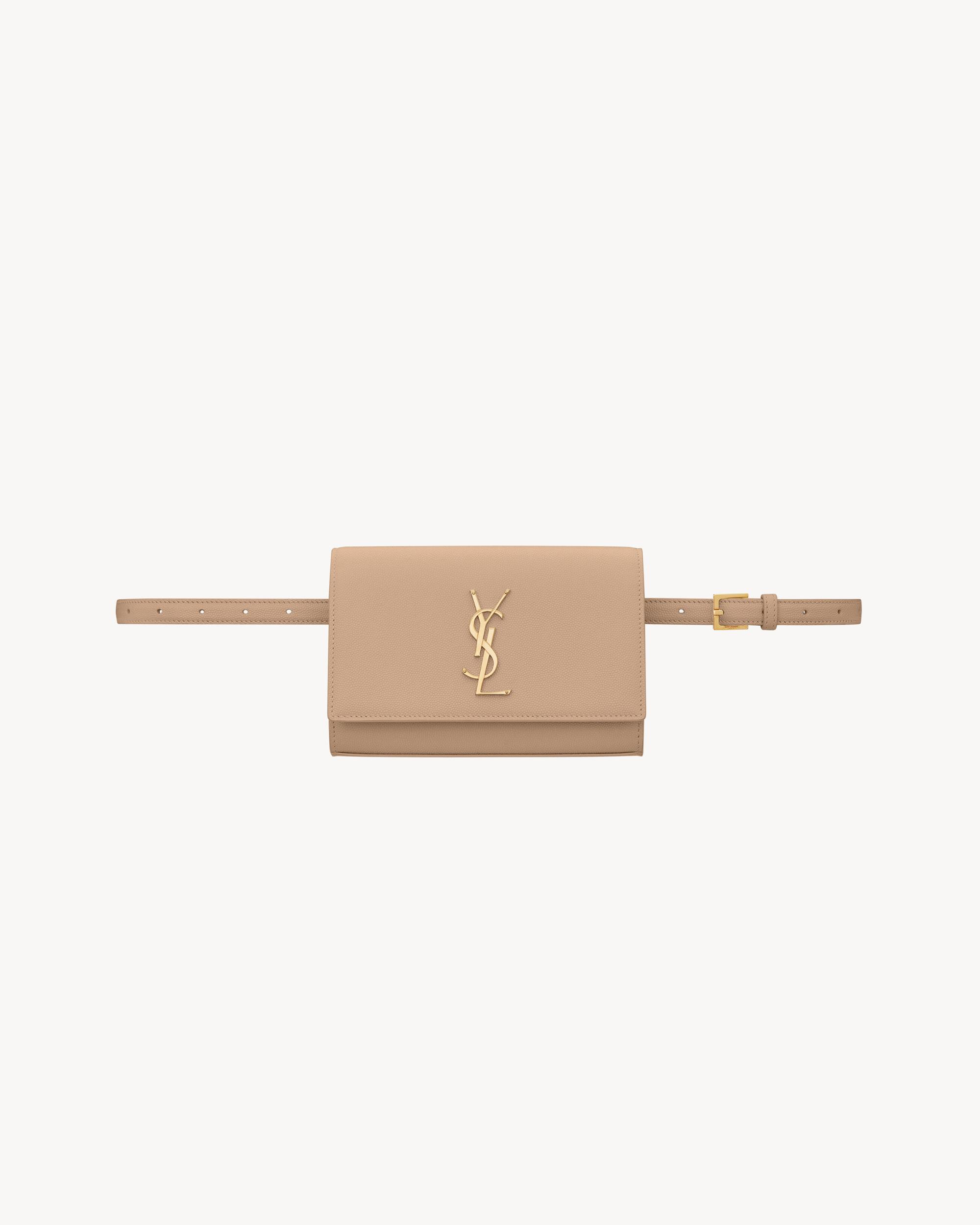 KATE belt bag in grain de poudre-embossed leather Product Image