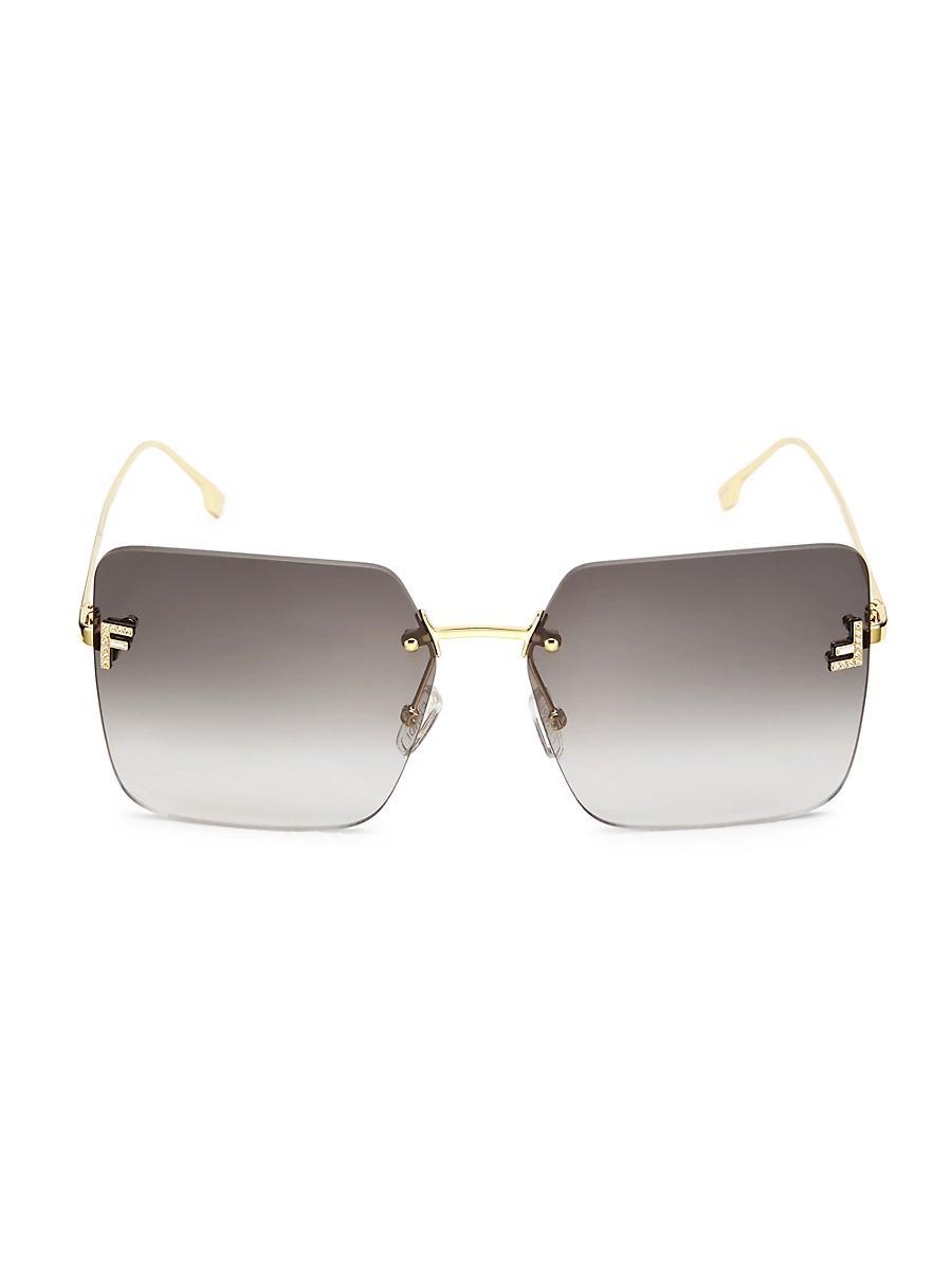 Fendi Rimless Square Sunglasses, 59mm Product Image