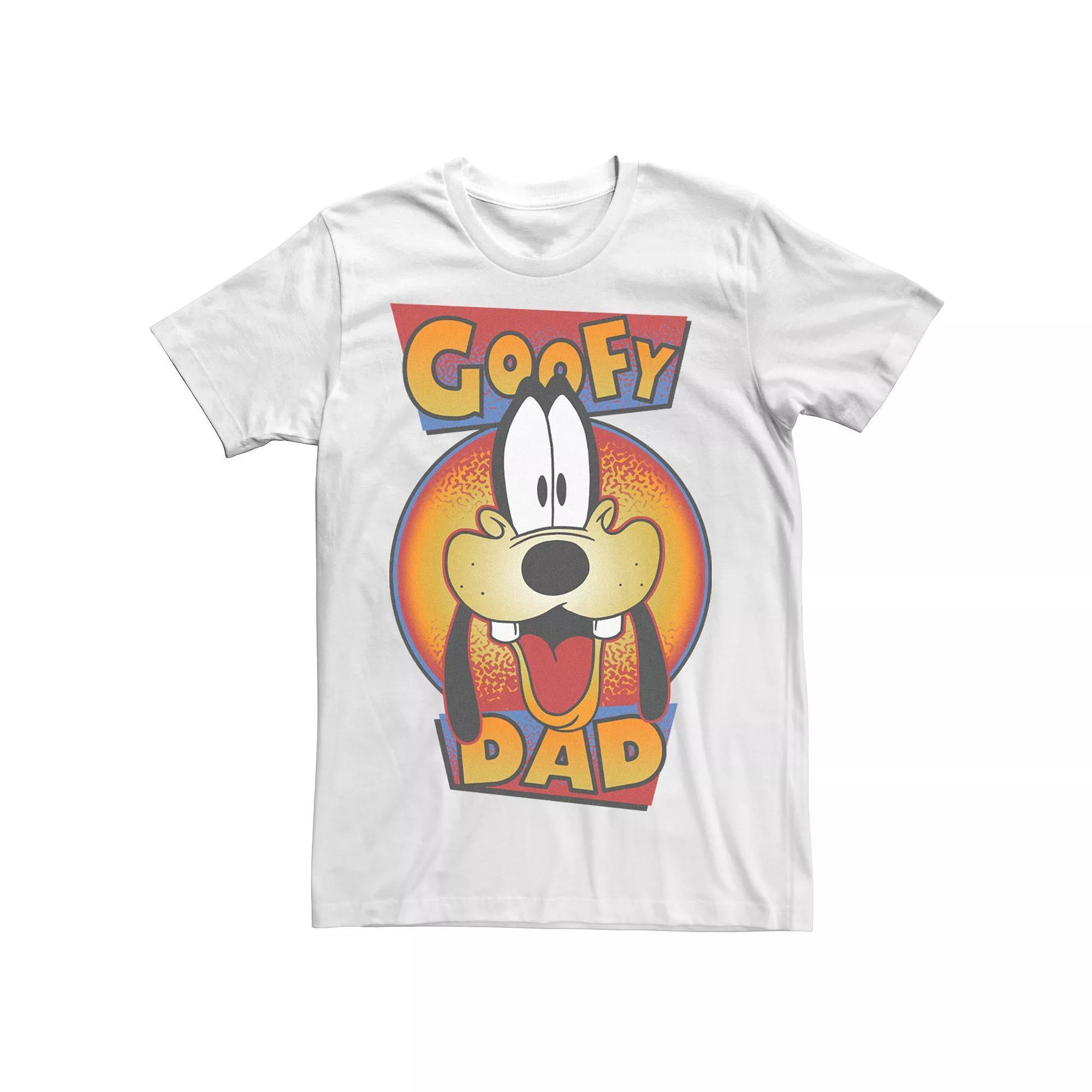 Big & Tall Disney A Goofy Movie Goofy Dad Tee, Men's, Size: 5XL, White Product Image