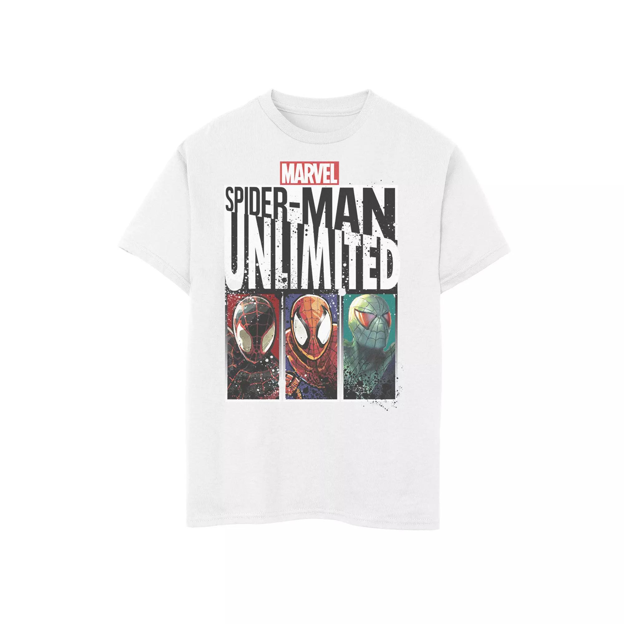 Boys 6-20 Marvel Spider-Man Unlimited Three Spiders Graphic Tee, Boy's,  Product Image