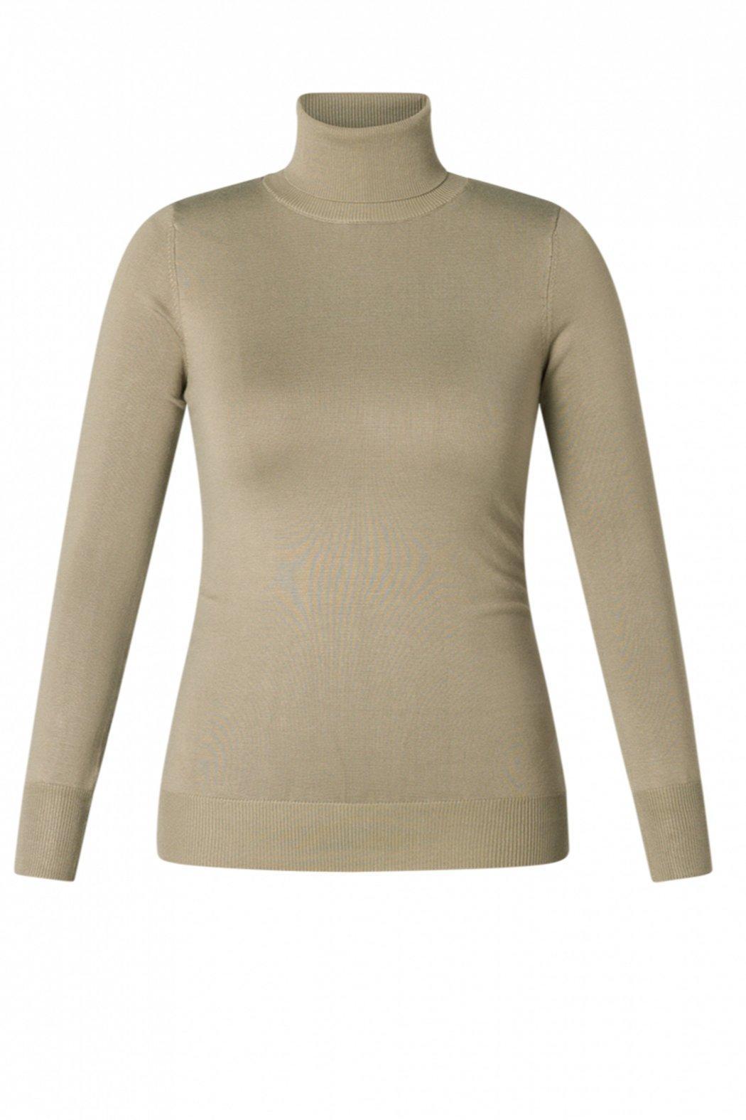 Long sleeve turtleneck light weight sweater Product Image