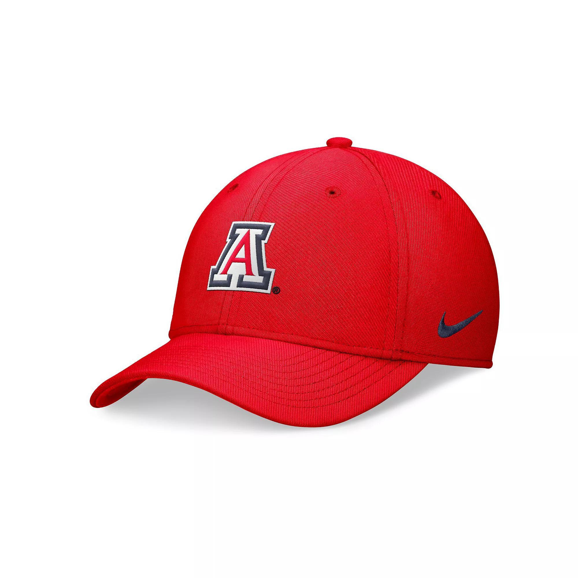 Men's Nike Red Arizona Wildcats 2024 On-Field Swoosh Flex Hat,  Product Image