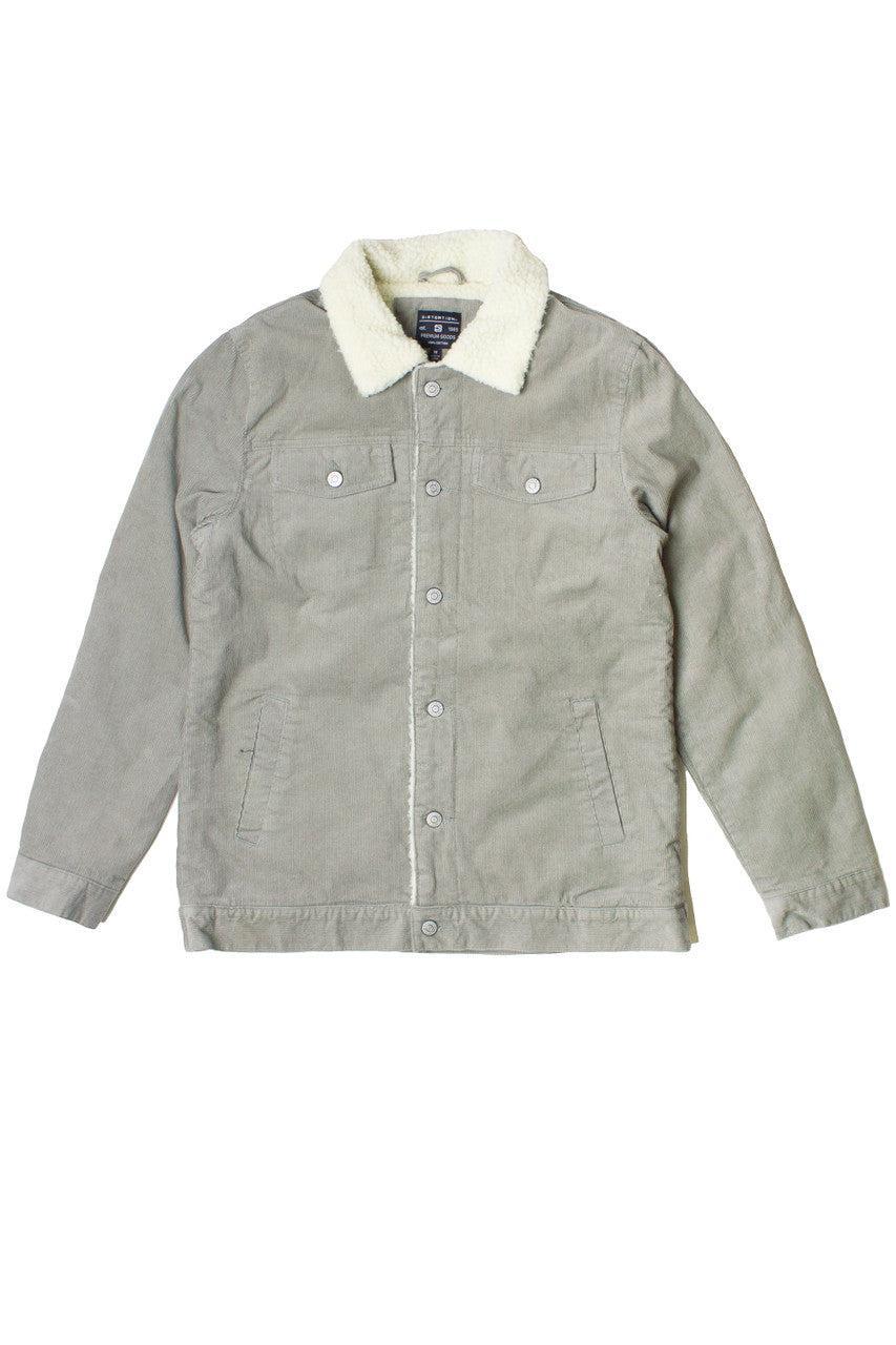 Corduroy Sherpa Lined Trucker Jacket Product Image