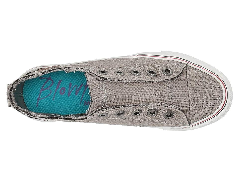 Blowfish Malibu Play (Steel Grey Color Washed Cozunel Linen) Women's Lace up casual Shoes Product Image