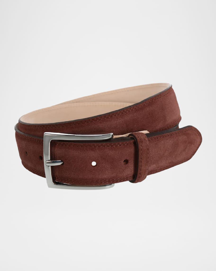 Mens Armando Suede Belt, 35mm Product Image