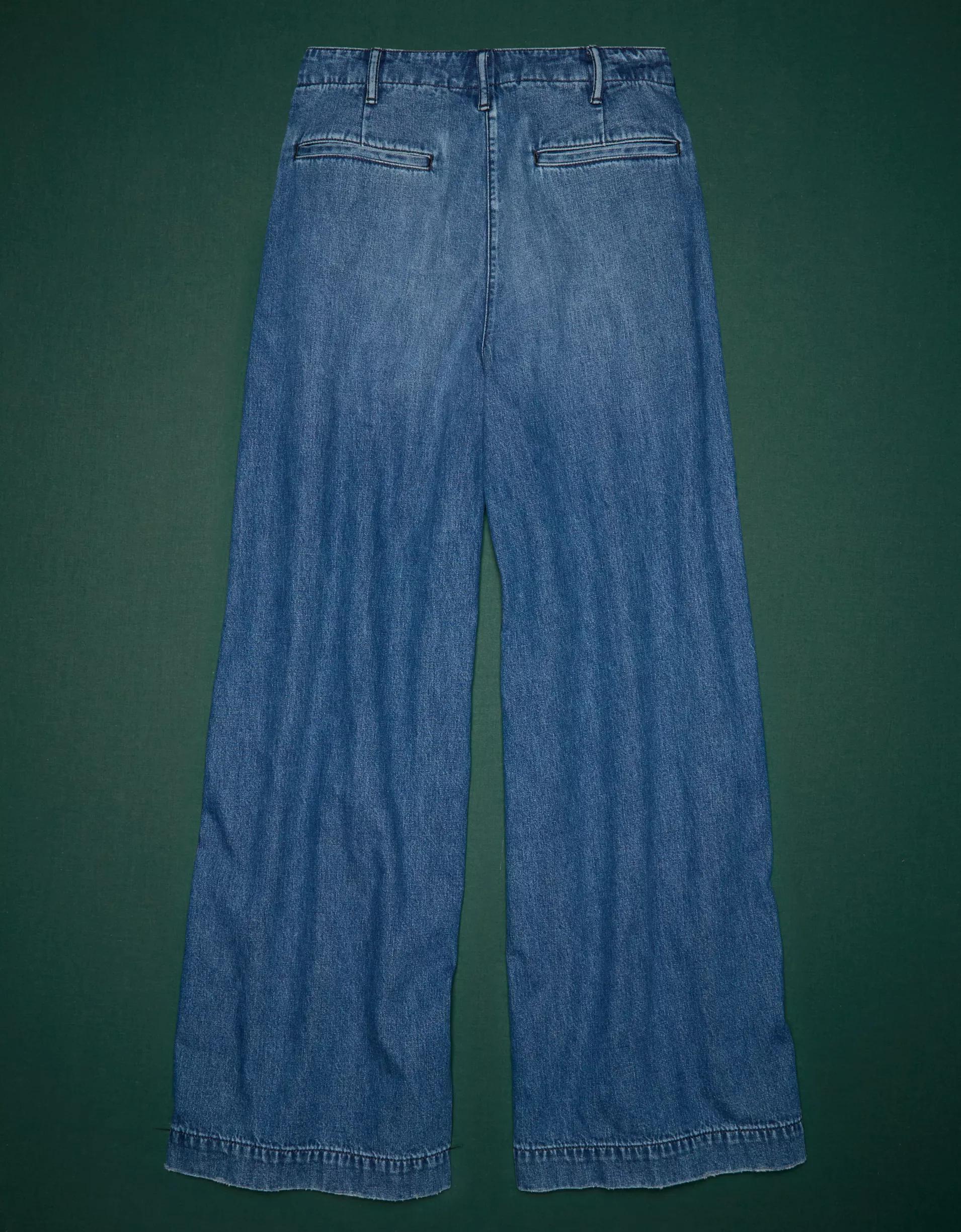 AE77 Premium Wide Trouser Jean Product Image