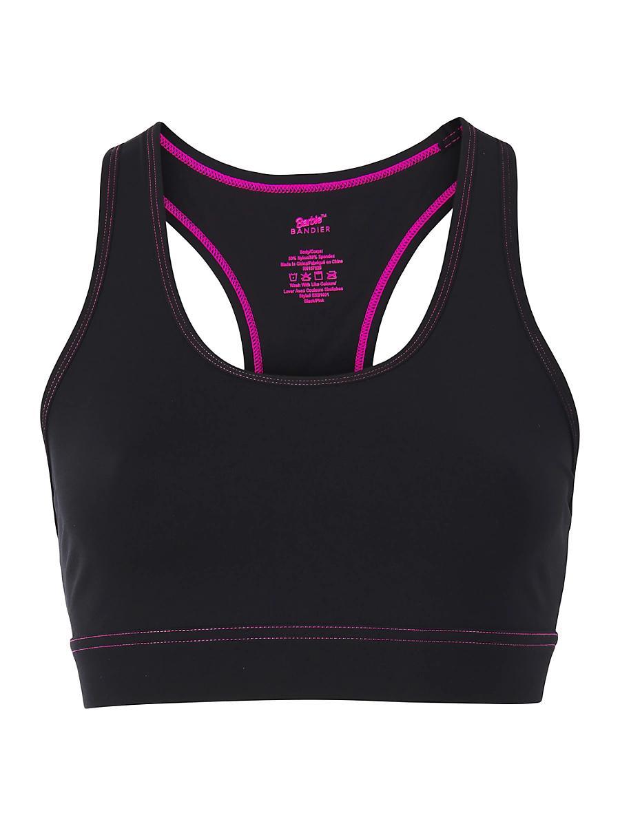 Womens Bandier x Barbie Front Row Sports Bra Product Image