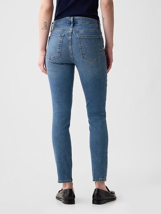 Mid Rise True Skinny Jeans Product Image