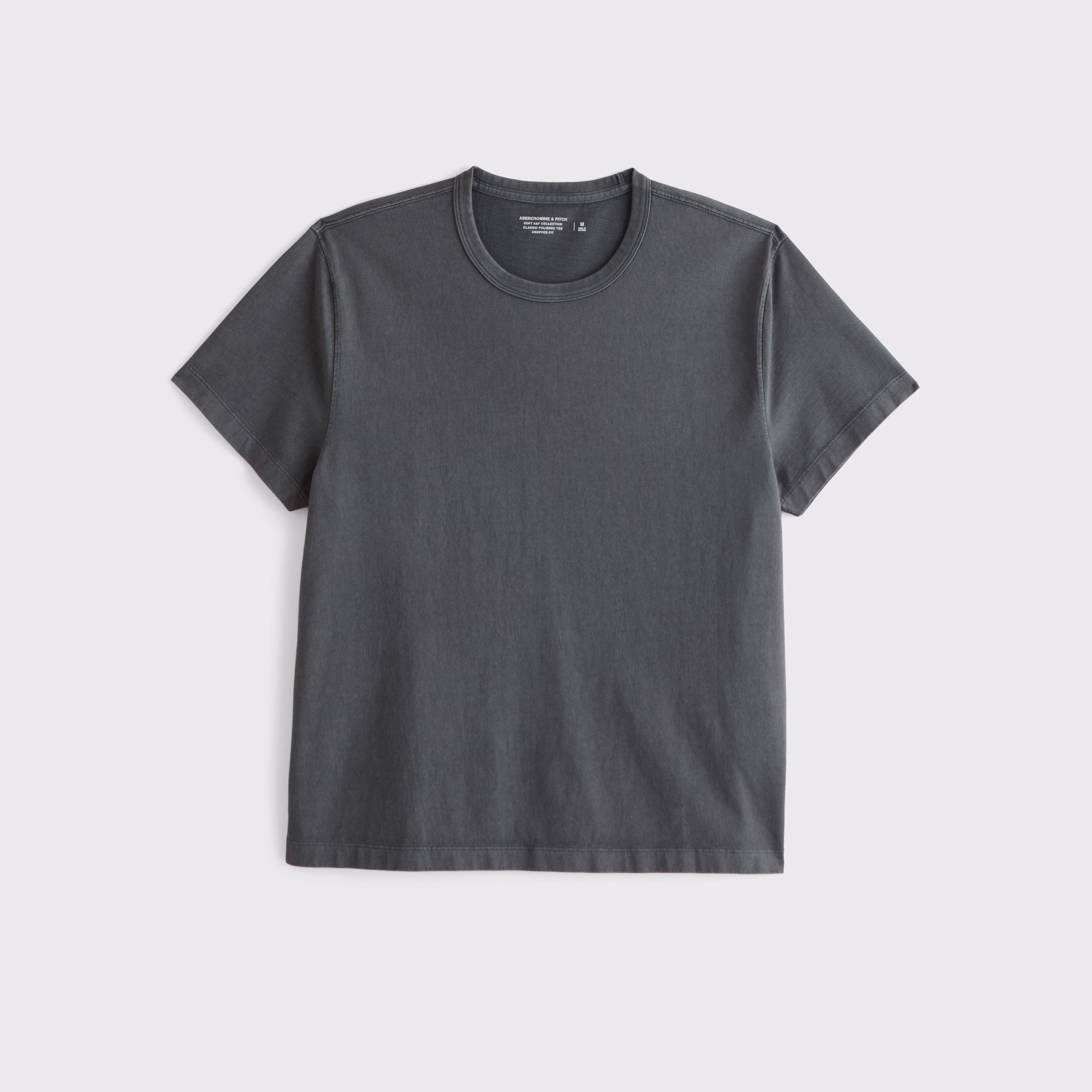 Classic Polished Cropped Tee Product Image