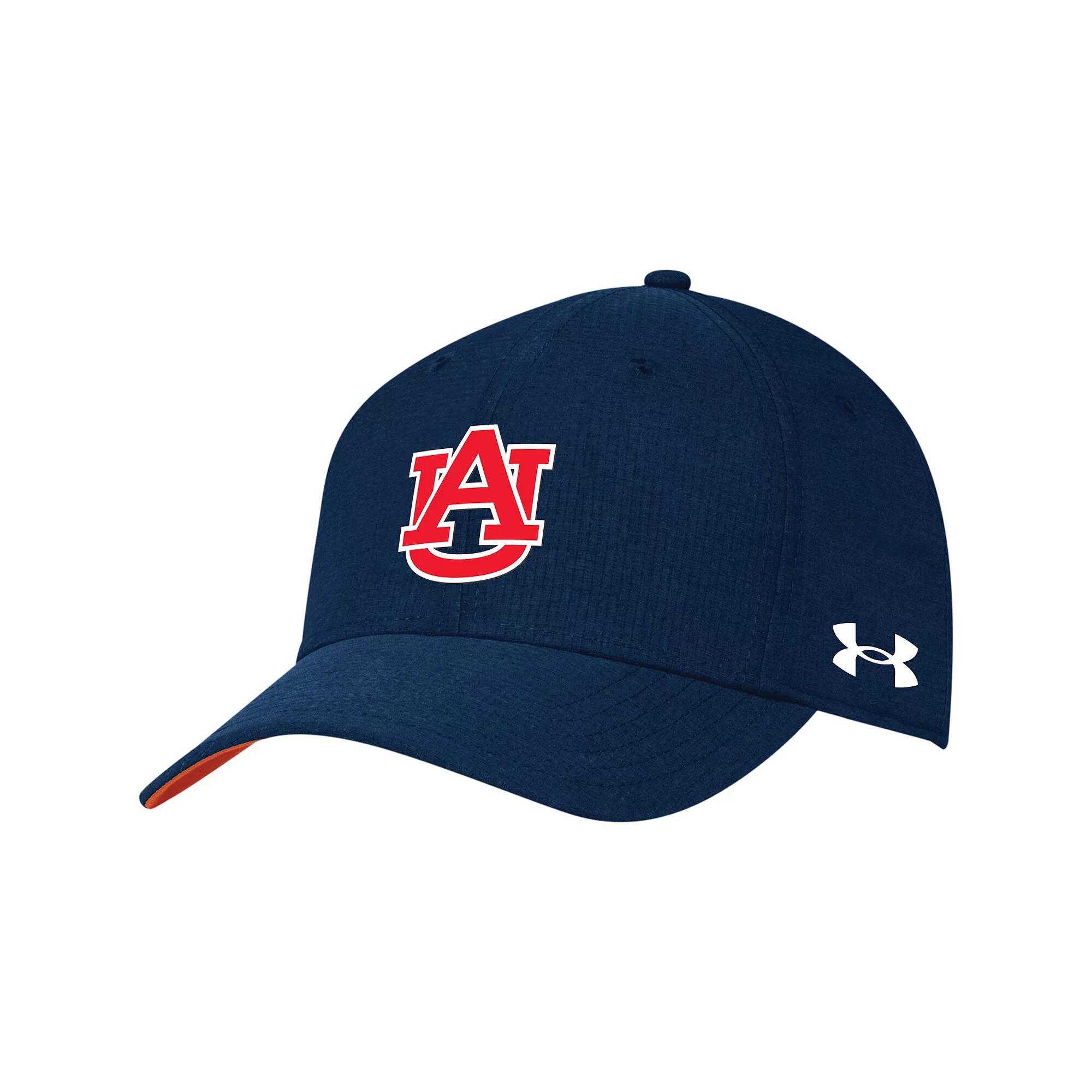 Men's Under Armour Navy Auburn Tigers Airvent Performance Adjustable Hat, Size: Medium/Large, Blue Product Image