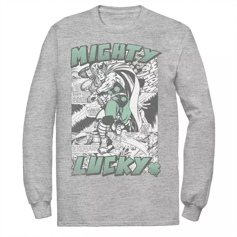 Men's Marvel Thor Mighty Lucky St. Patrick's Tee,  Product Image