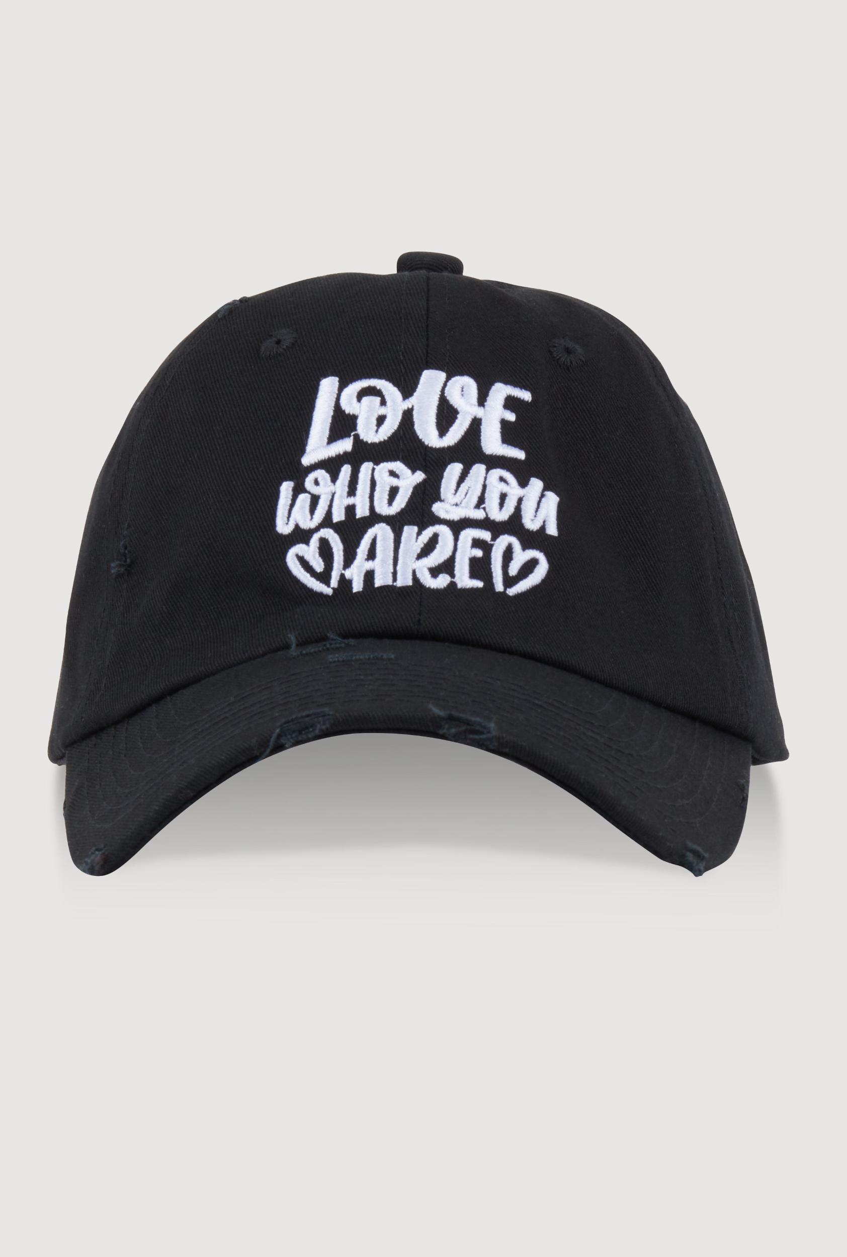 Love Who You Are Baseball Cap Female Product Image