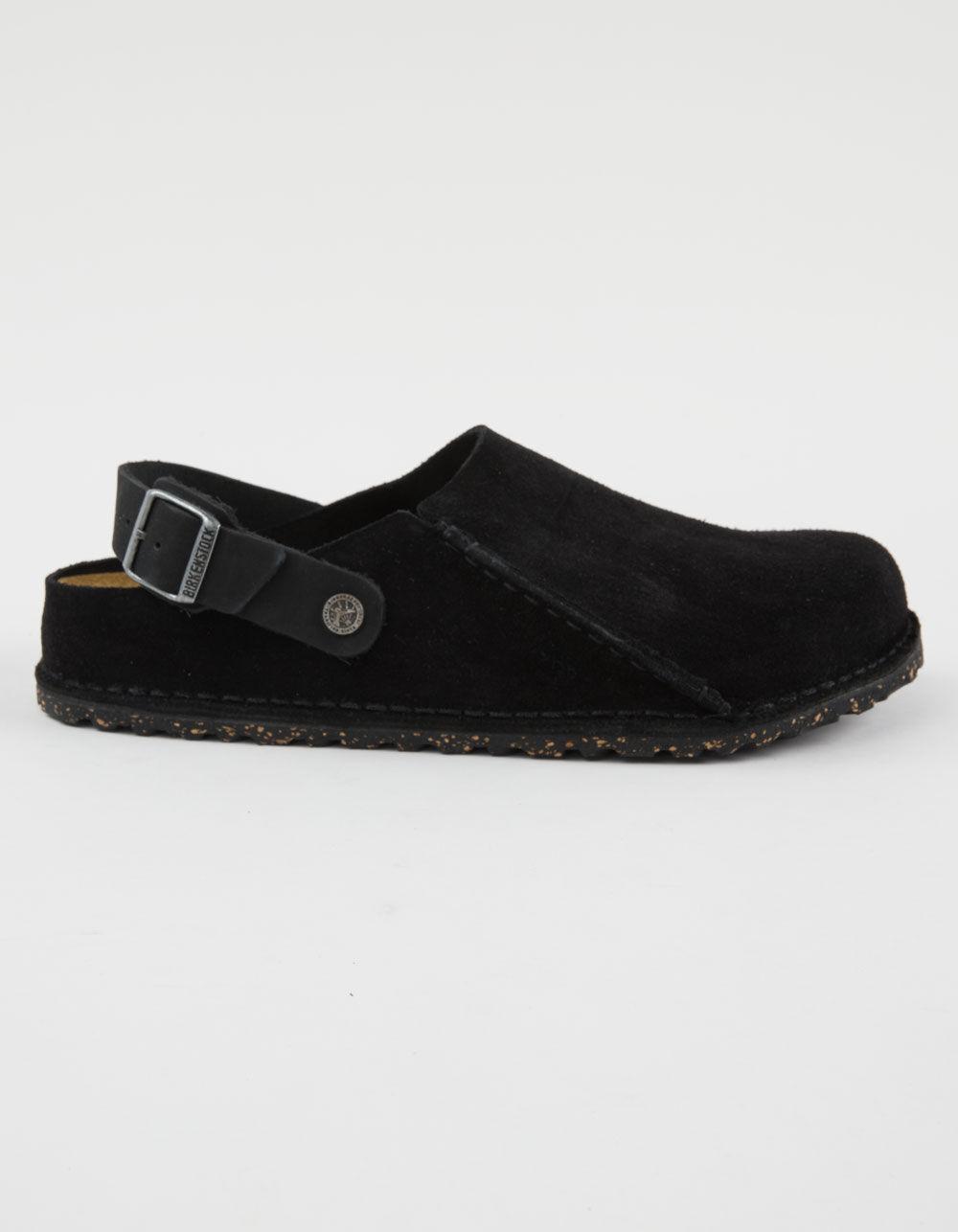 BIRKENSTOCK Lutry Premium Suede Mens Clogs Product Image