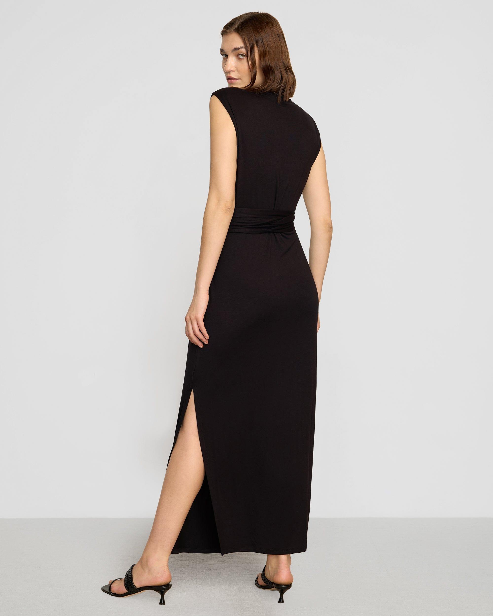 Eden Sleeveless Tie-Front Dress Product Image