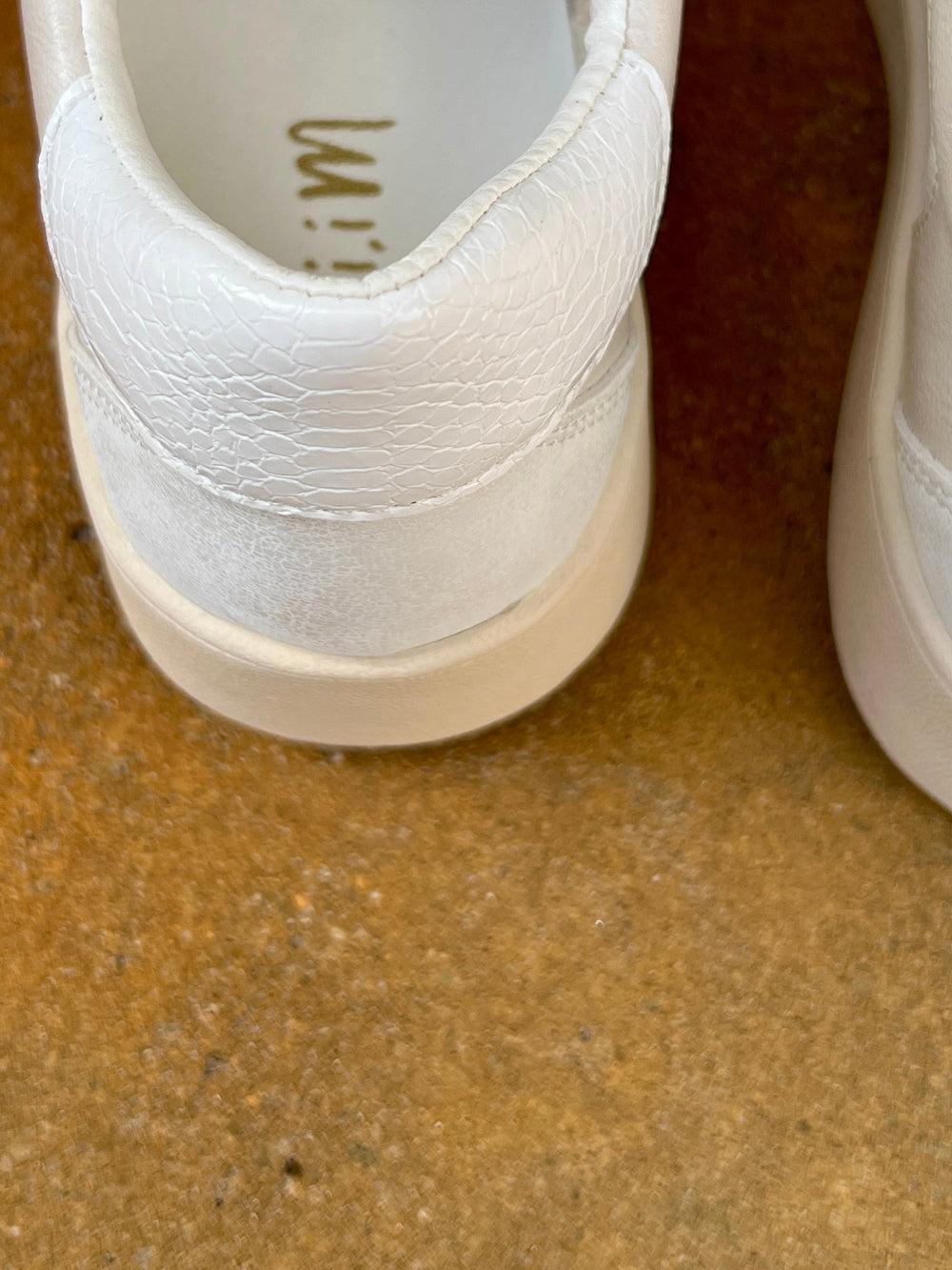 Juniper's Beige Star Sneakers Product Image