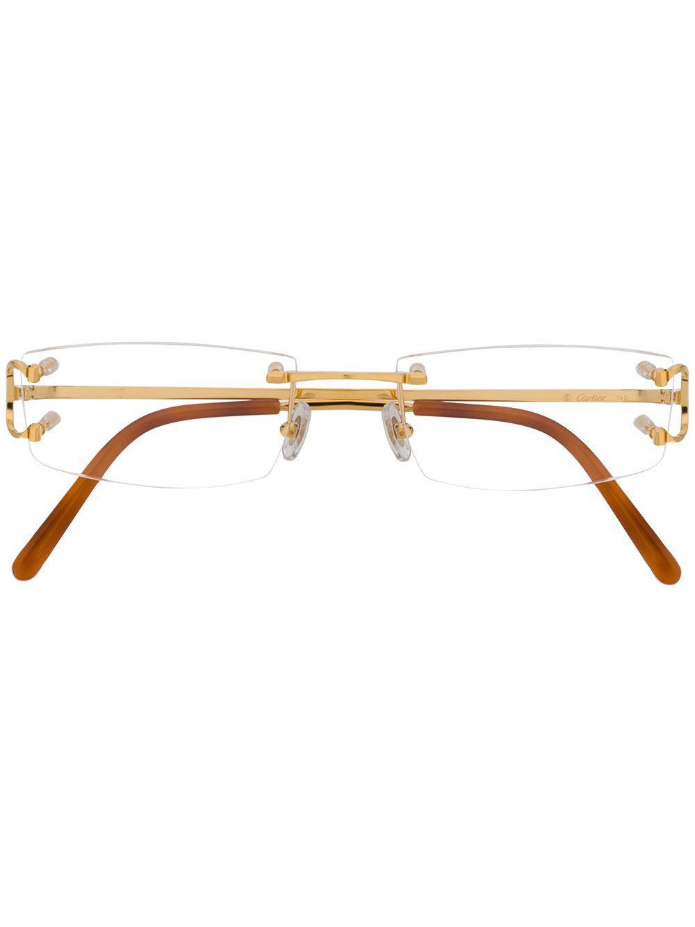 rimless design glasses Product Image