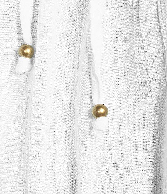 Angie Off-The-Shoulder Cap Sleeve Coordinating Crop Top Product Image