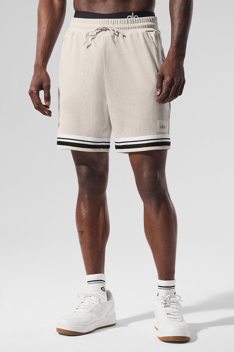 7" Key Mesh Basketball Short - Bone Male Product Image