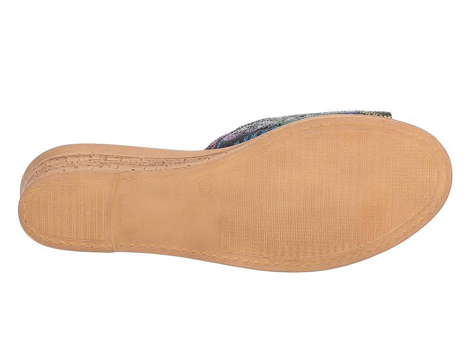 Spring Step Estella Multi) Women's Wedge Shoes Product Image