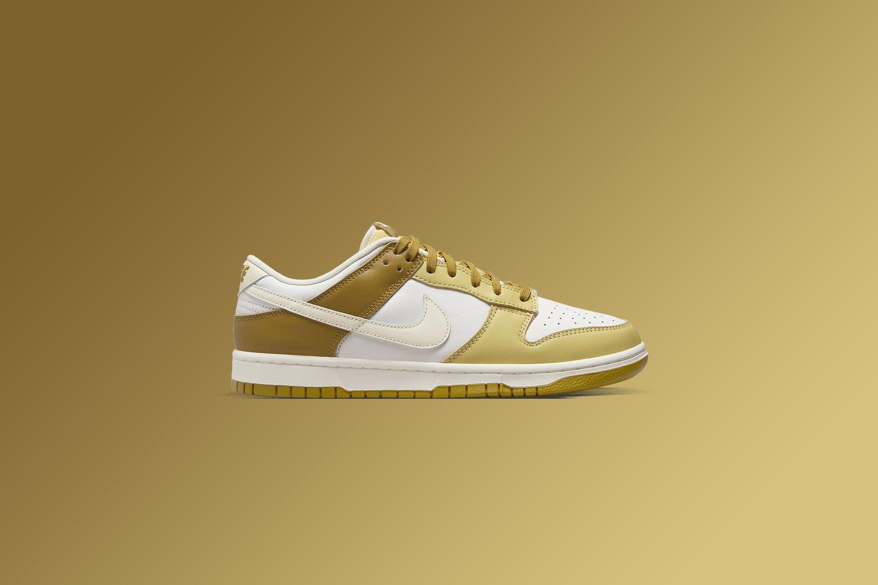 Dunk Low Retro 'Bronzine' - Bronzine/Coconut Milk/Saturn Gold Male Product Image