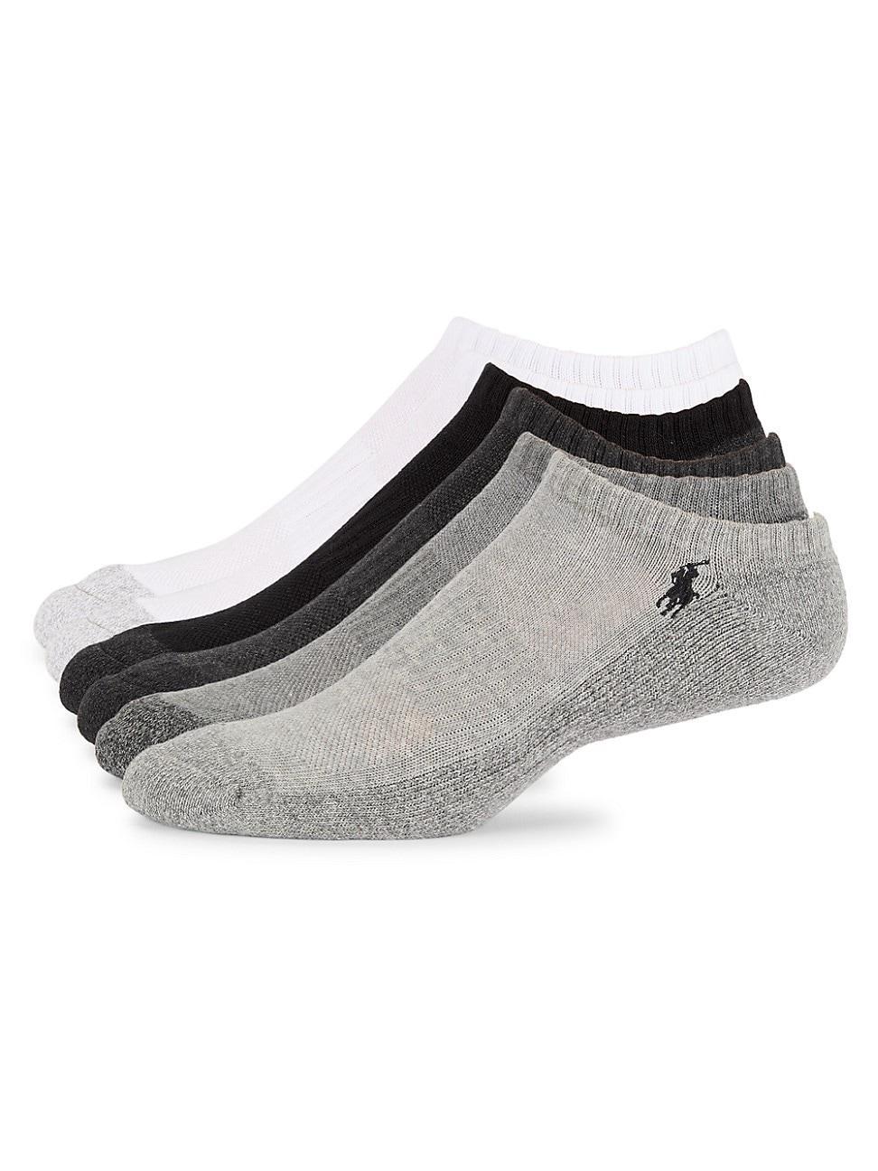 Polo Ralph Lauren Contrast Sole Low Cut Socks 6-Pack Product Image