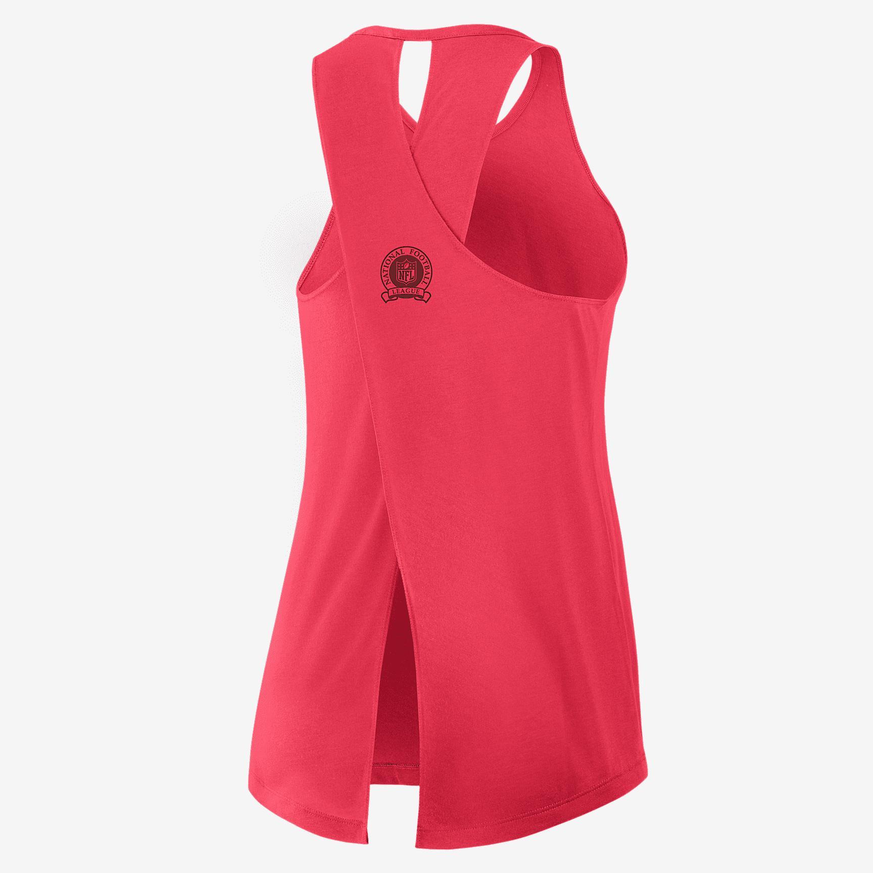 Los Angeles Rams Established Nike Womens Dri-FIT NFL Tank Top | 01D54NP95-2JF Product Image