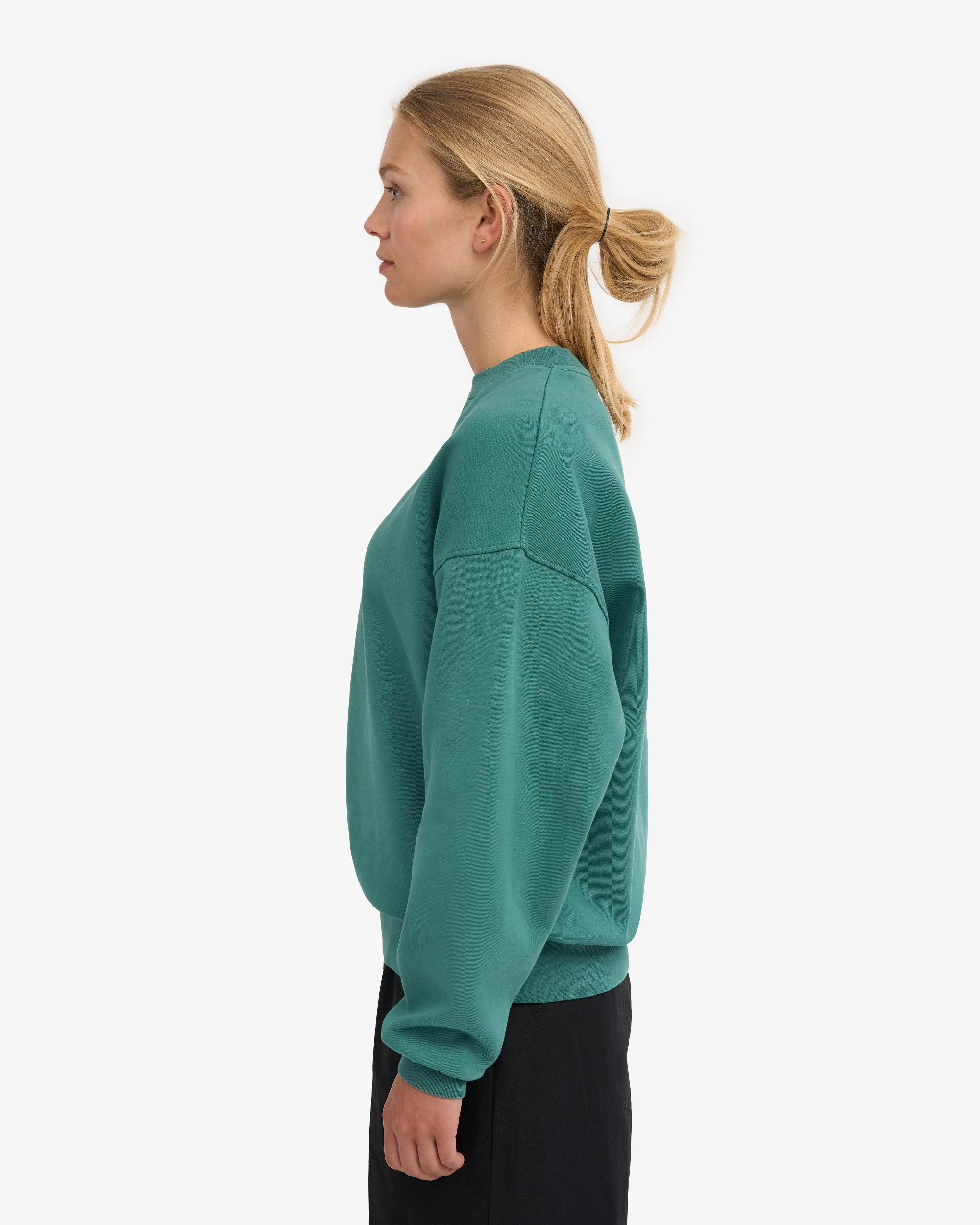 Organic Oversized Crew - Sunny Orange Product Image