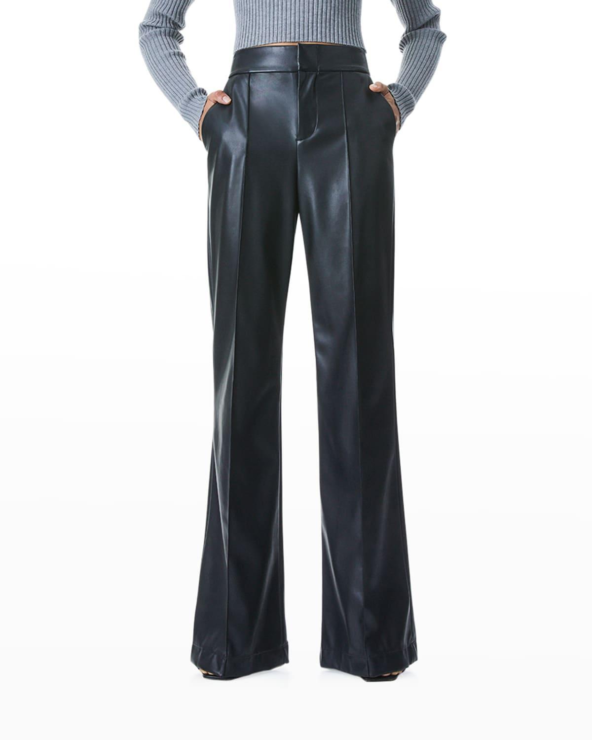 Dylan High-Waist Faux-Leather Pants Product Image