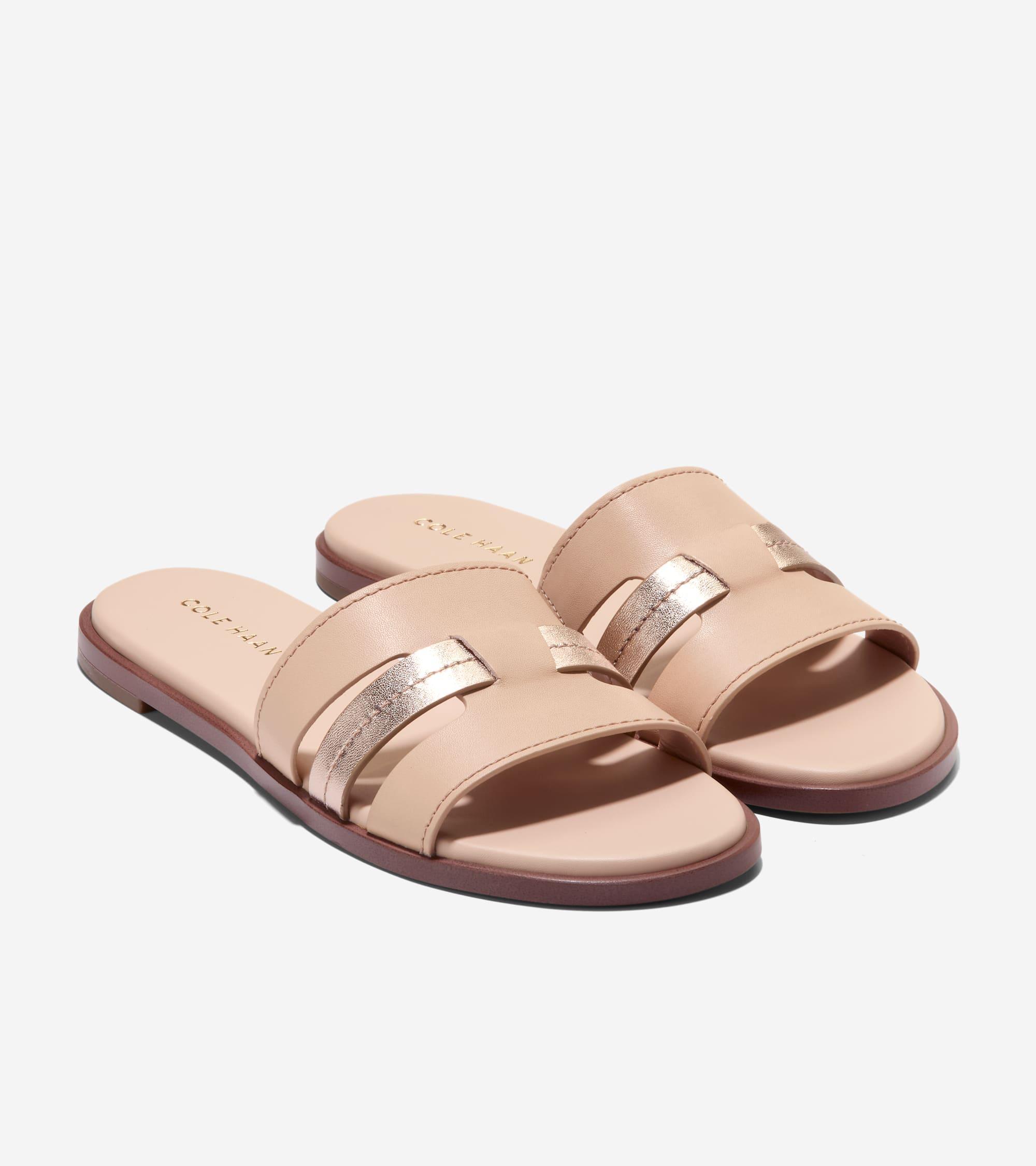 Women's Flynn Slotted Slides in Pink | Cole Haan Product Image