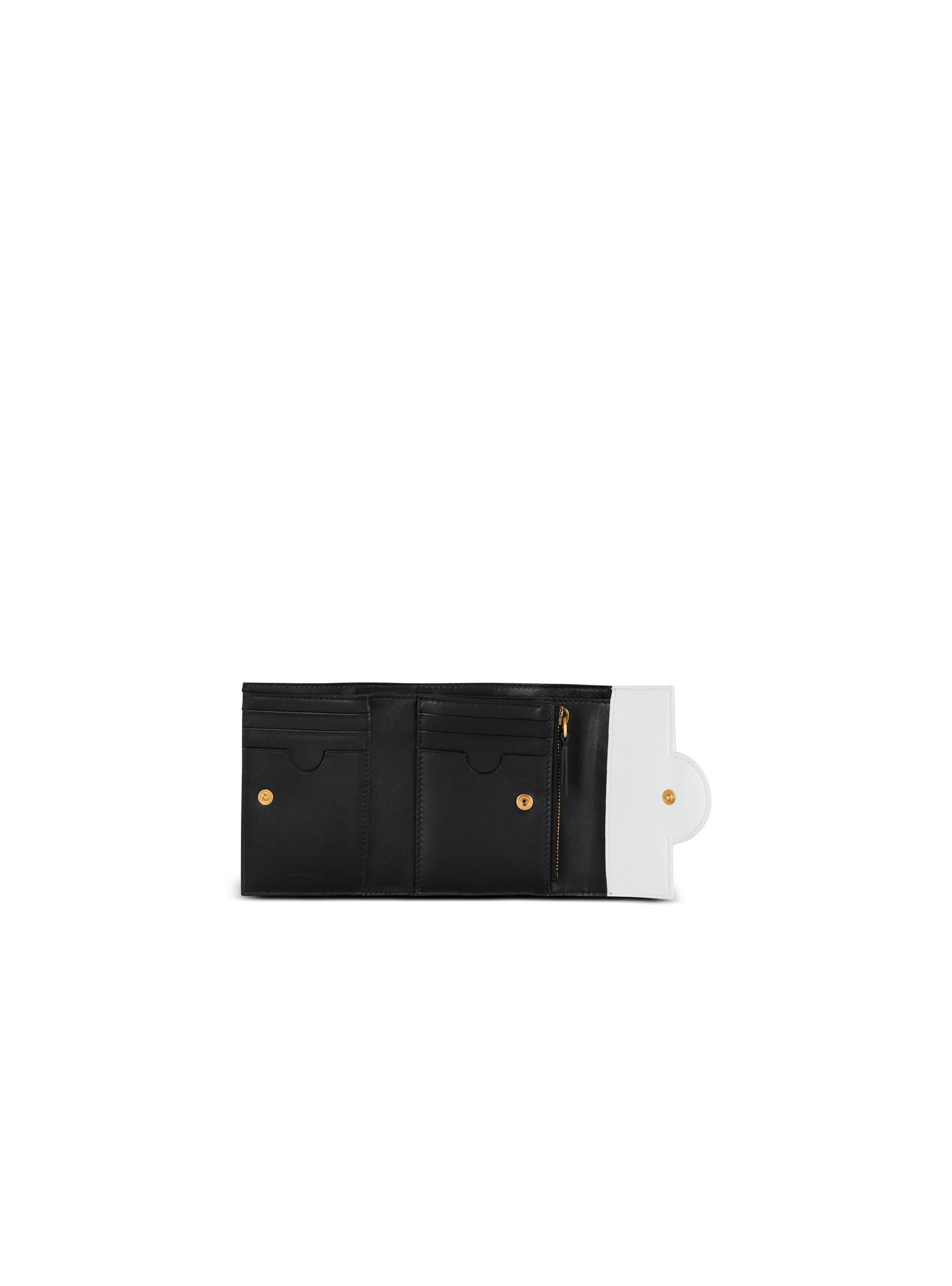 B-Buzz trifold wallet in printed "Love Letter" leather Product Image