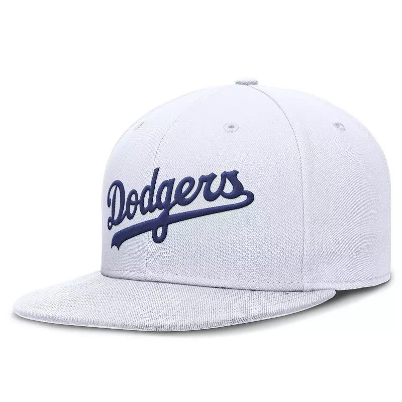 Los Angeles Dodgers True Nike Men's Dri-FIT MLB Fitted Hat Product Image