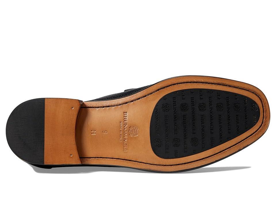 Bruno Magli Mens Trieste Bit Detail Leather Slip Product Image