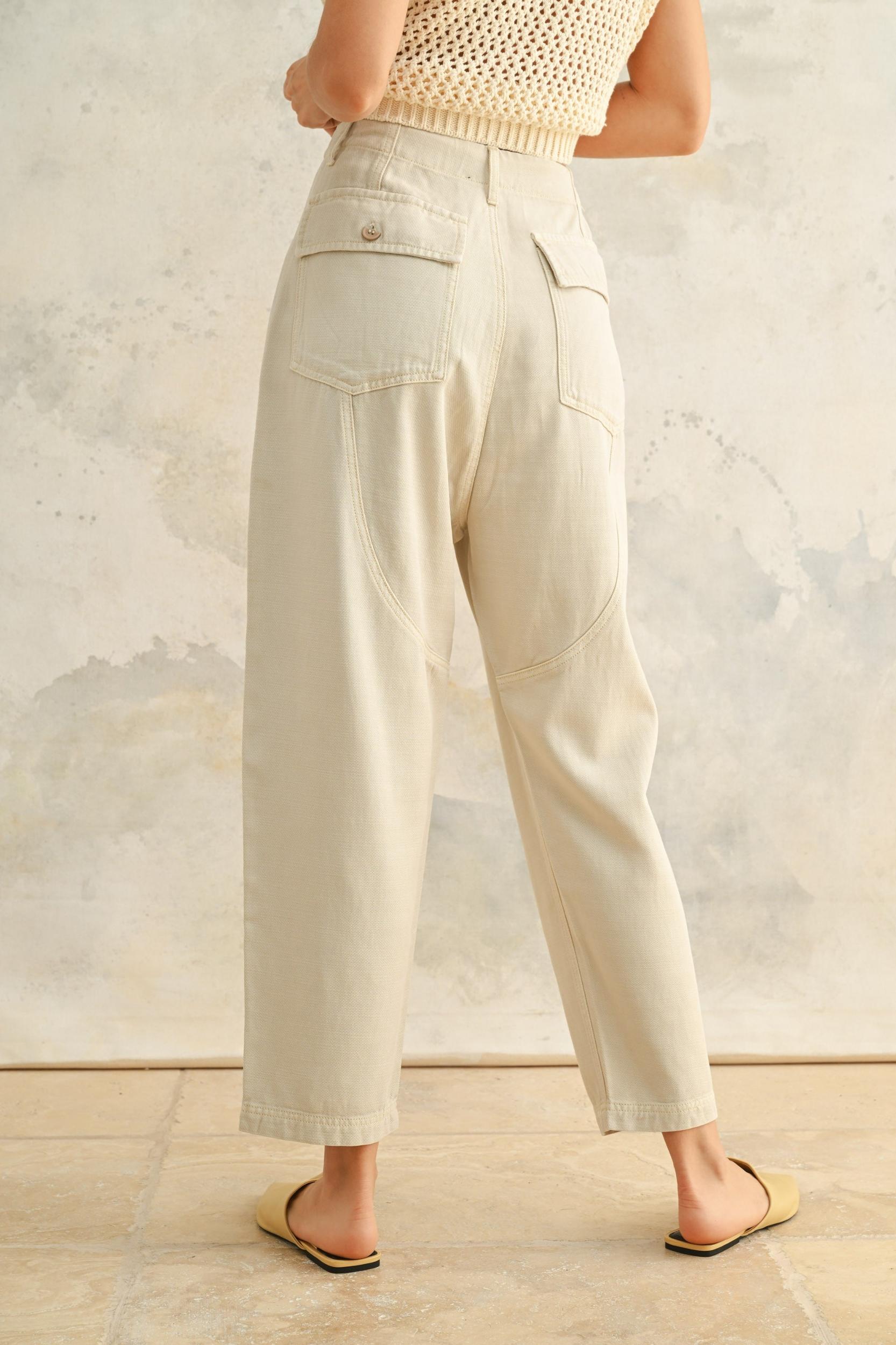 Tencel Loose Fit Pants Product Image