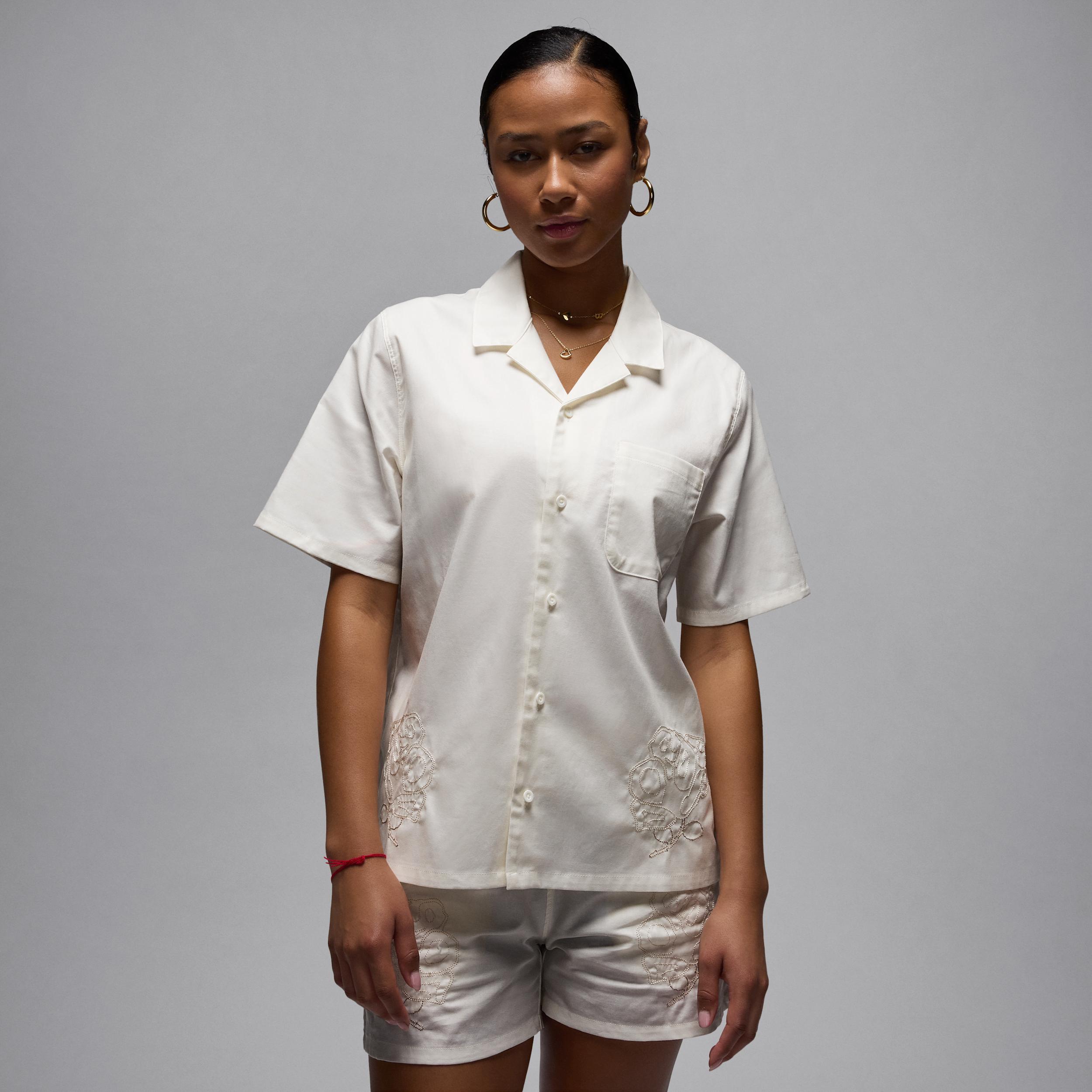 Jordan Women's Short-Sleeve Woven Top Product Image