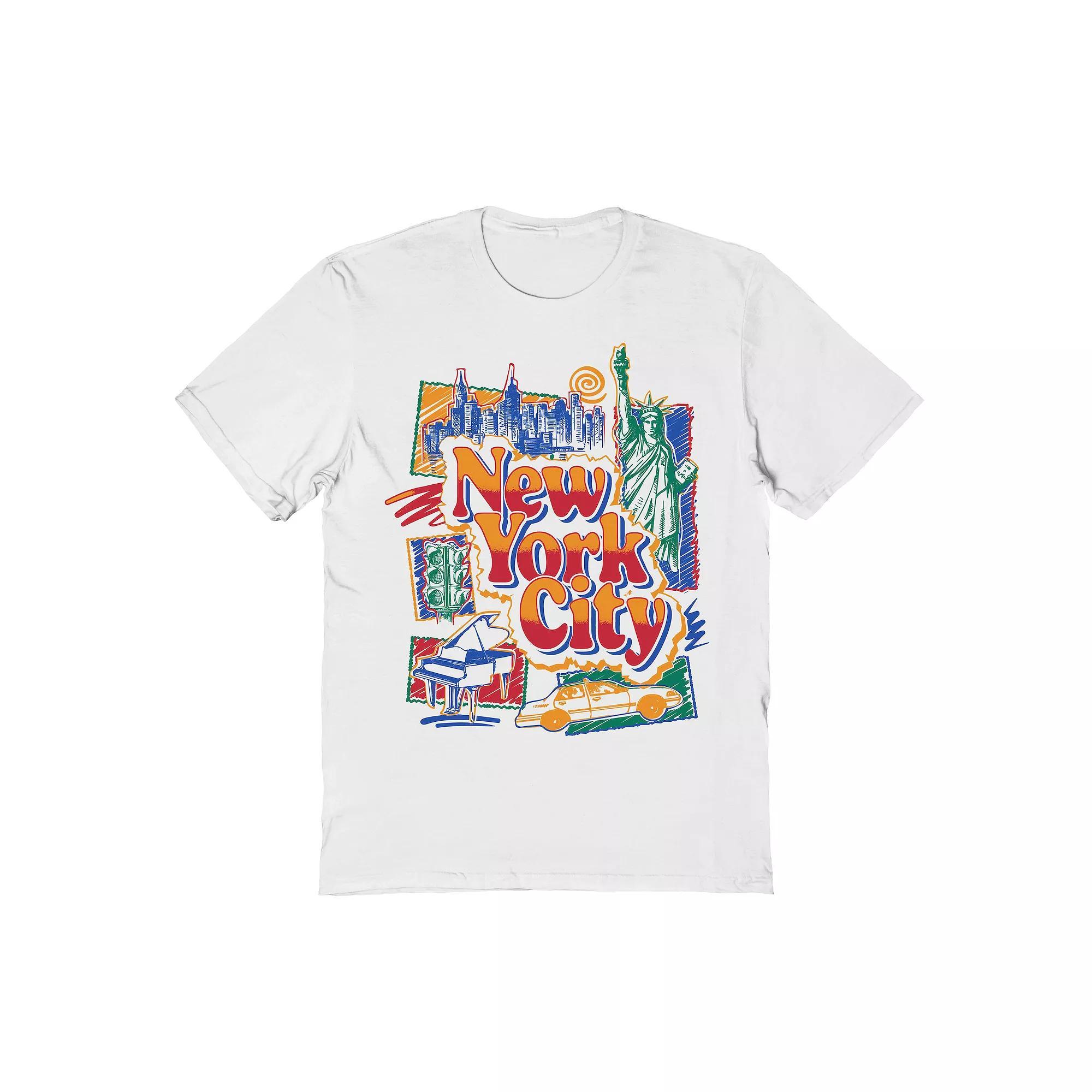 Men's New York City Graphic Tee, Adult Unisex,  Product Image