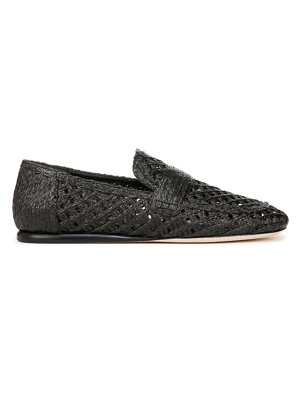 Womens Davis Raffia Loafers Product Image