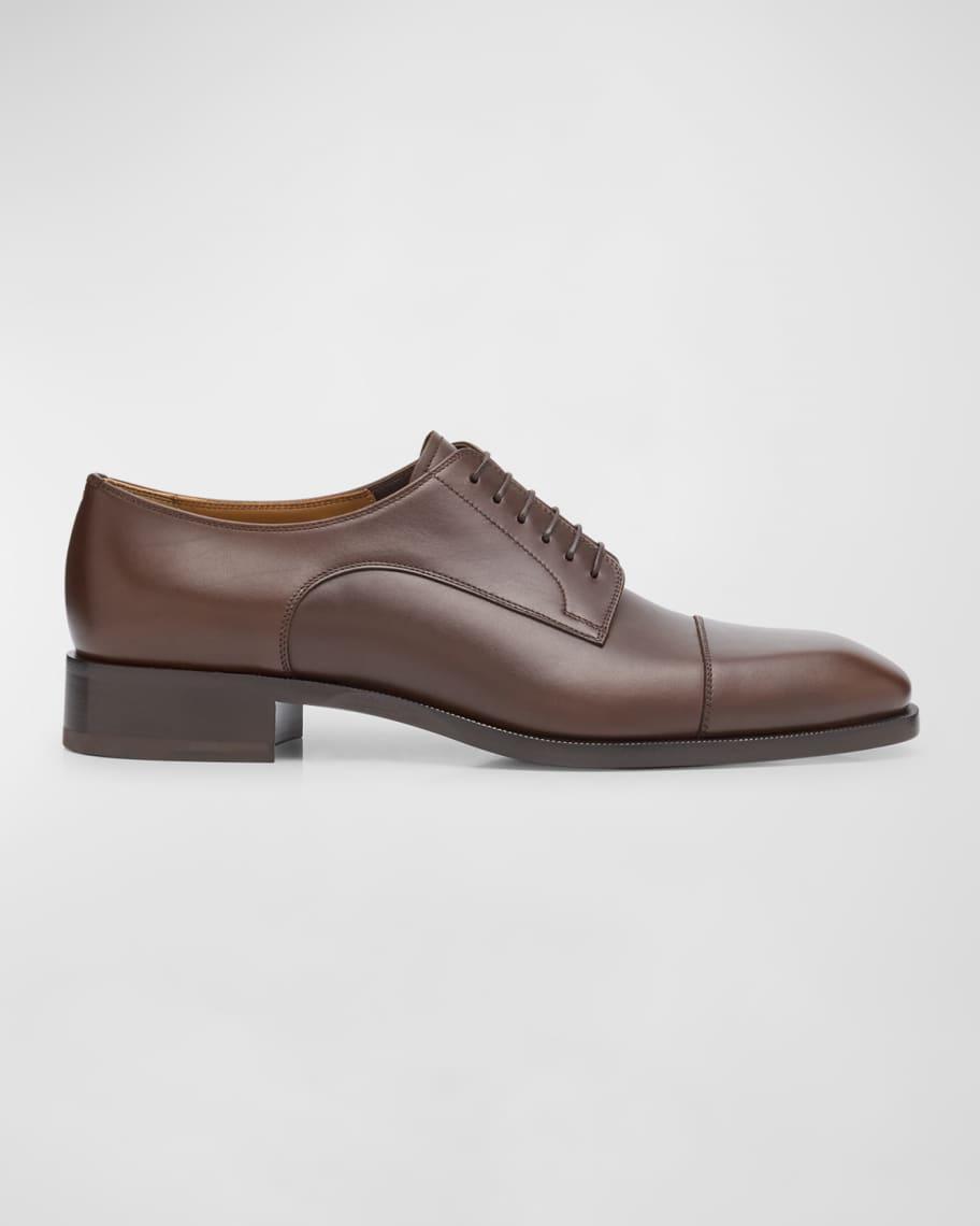 Men's Edgar Leather Oxford Derby Shoes with Shoe Tree Product Image