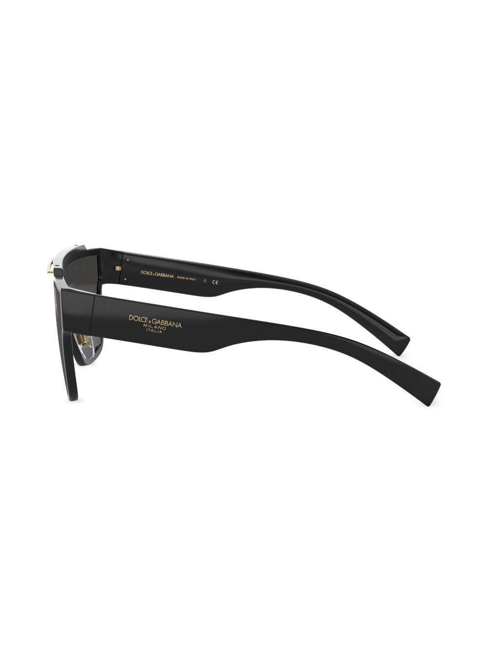 logo-print square-frame sunglasses Product Image