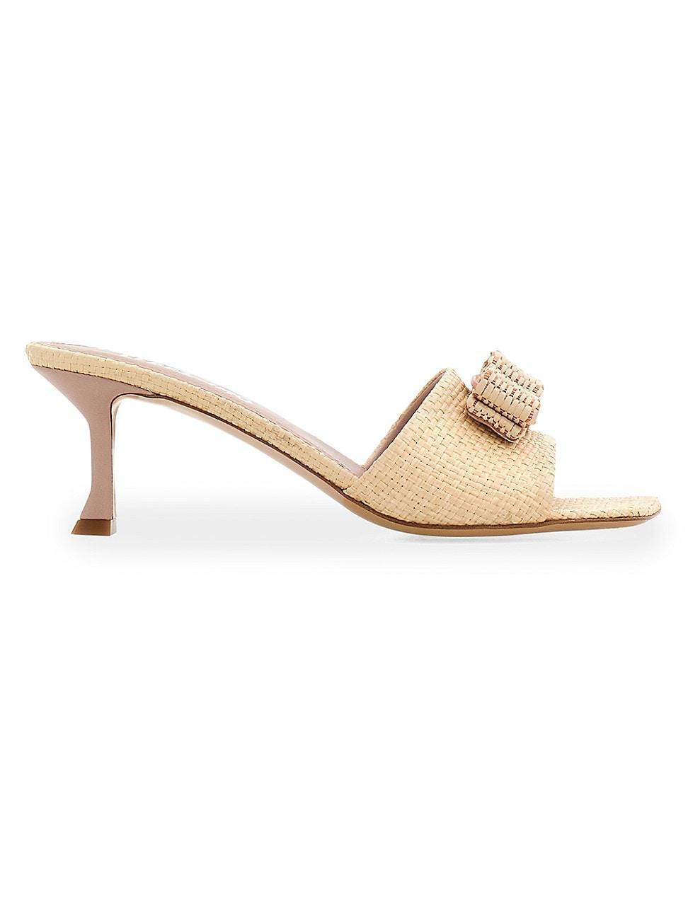 Womens Isaura 55MM Open-Toe Mules Product Image