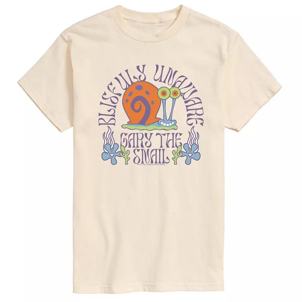 Men's SpongeBob SquarePants Blissfully Unaware Graphic Tee,  Product Image