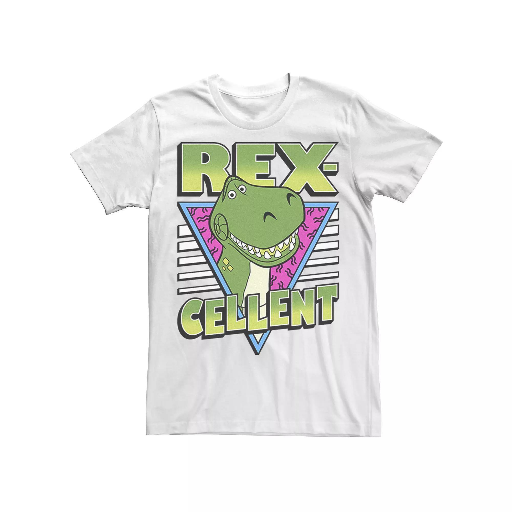 Disney / Pixar's Toy Story 4 Men's Retro Rex-cellent Portrait Tee, Size: XL, Royal Product Image