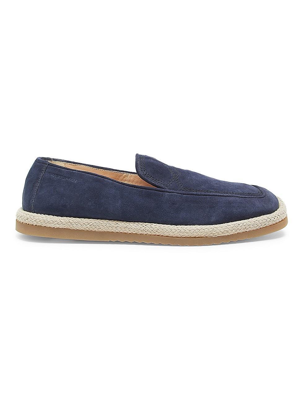 Mens Slip-On Suede Loafers Product Image