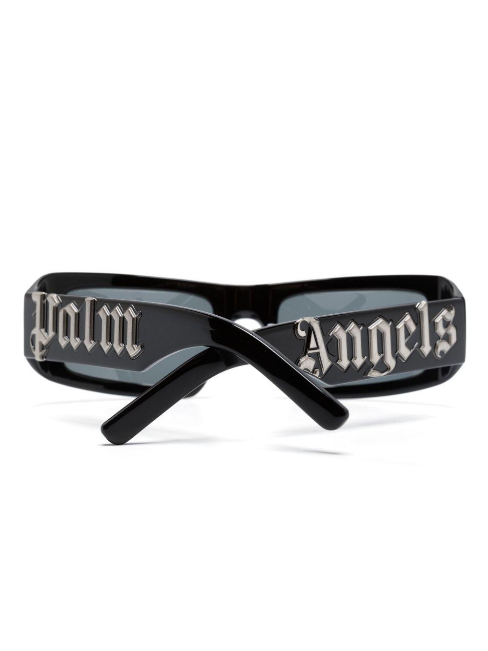 logo-plaque rectangle-frame sunglasses Product Image
