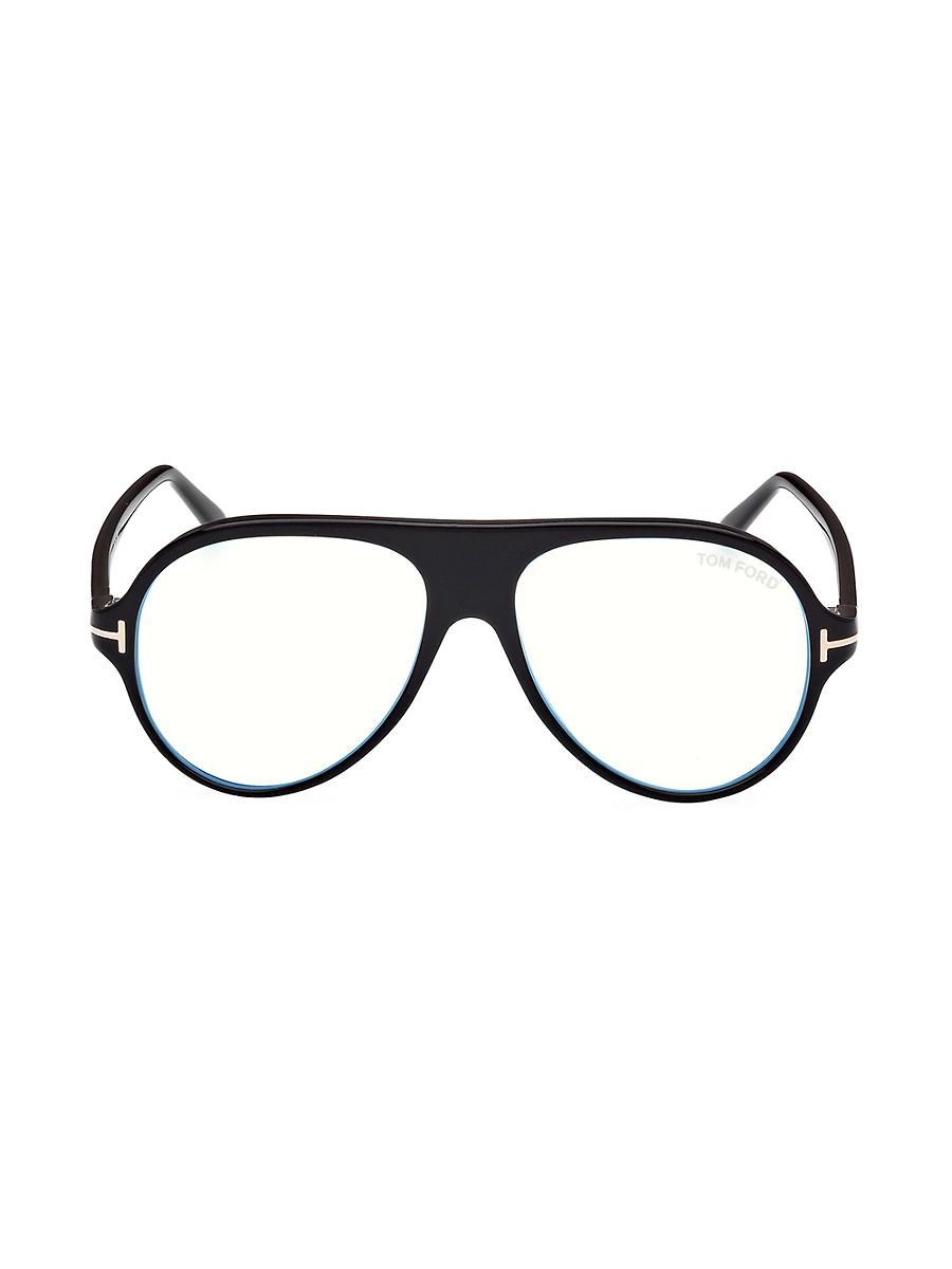 Mens Acetate Aviator Blue Light Blocking Glasses Product Image