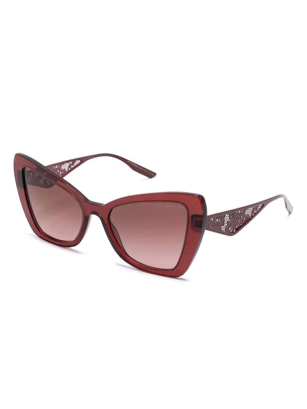 DOLCE & GABBANA Dg 4489 Sunglasses In Red Product Image