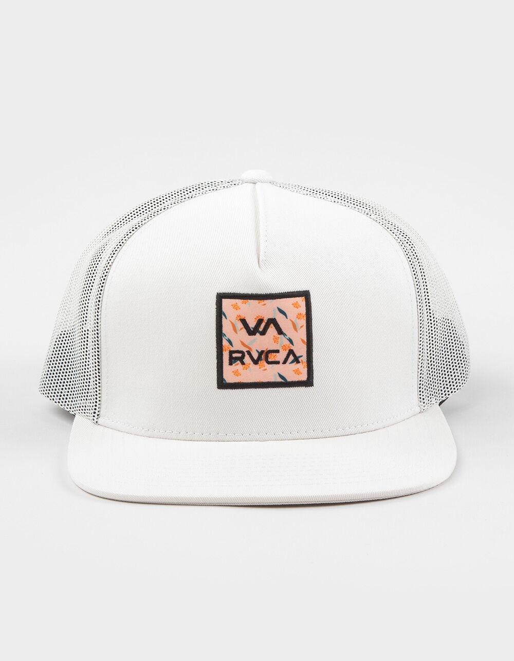 RVCA VA ATW Print Trucker Hat - CREAM Product Image